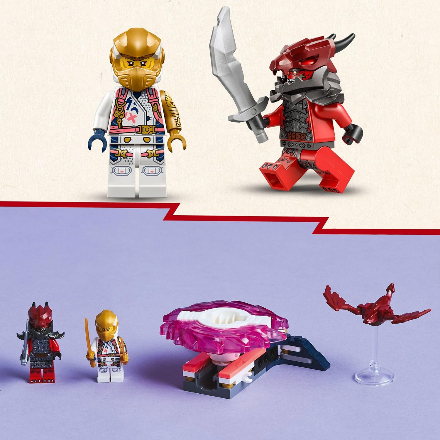 LEGO® | Ninjago: Sora's Dragon Spinjitzu Spinner (71824)