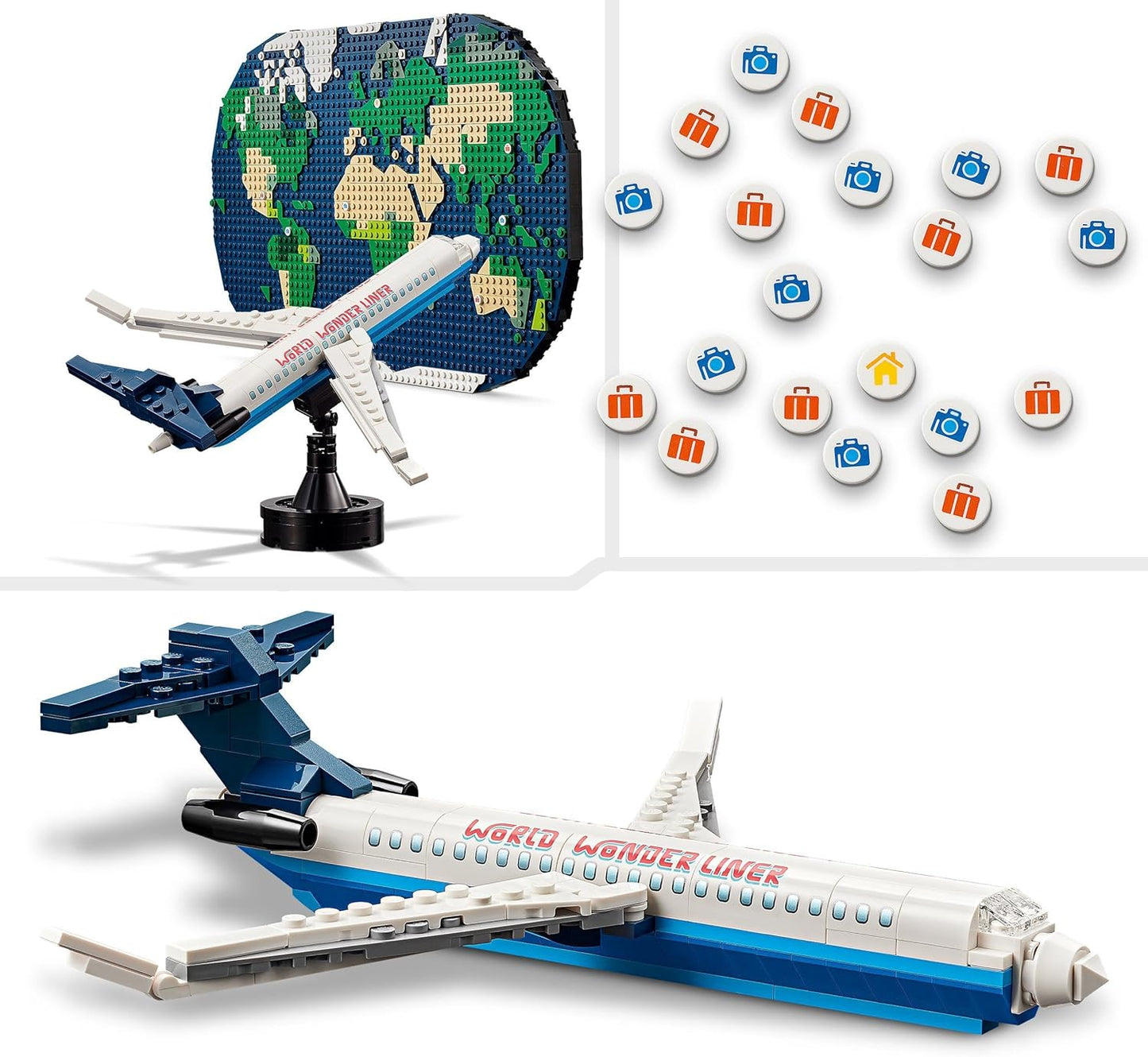 LEGO® | Family: Travel Moments - World Map (41838)