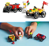 LEGO® | City: Pizza vs. Fire Truck Race Car Pack (60458)