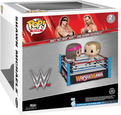 Funko POP: WWE Moments - Bret Hart vs Shawn Michaels