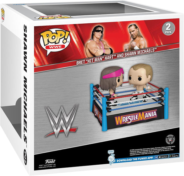 Funko POP: WWE Moments - Bret Hart vs Shawn Michaels