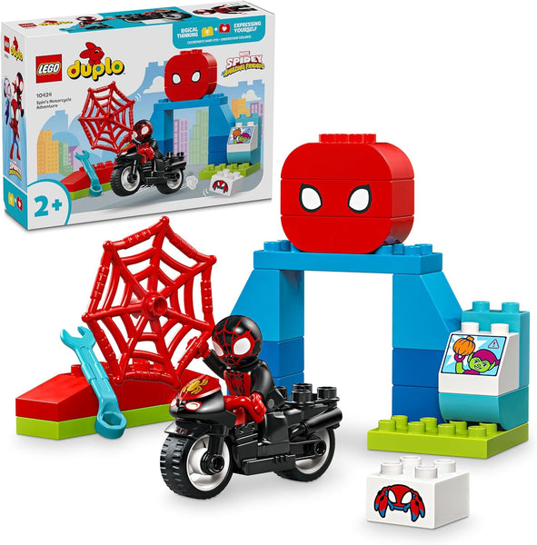 LEGO® | DUPLO: Spidey Spin's Motorcycle Adventure (10424)