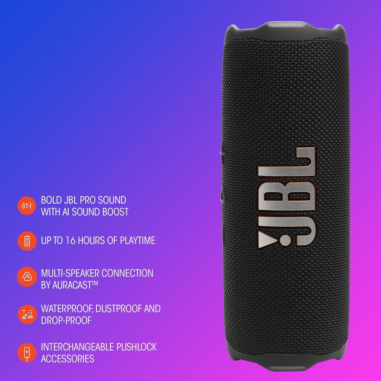 JBL Flip 7 - Blue Speaker Bluetooth