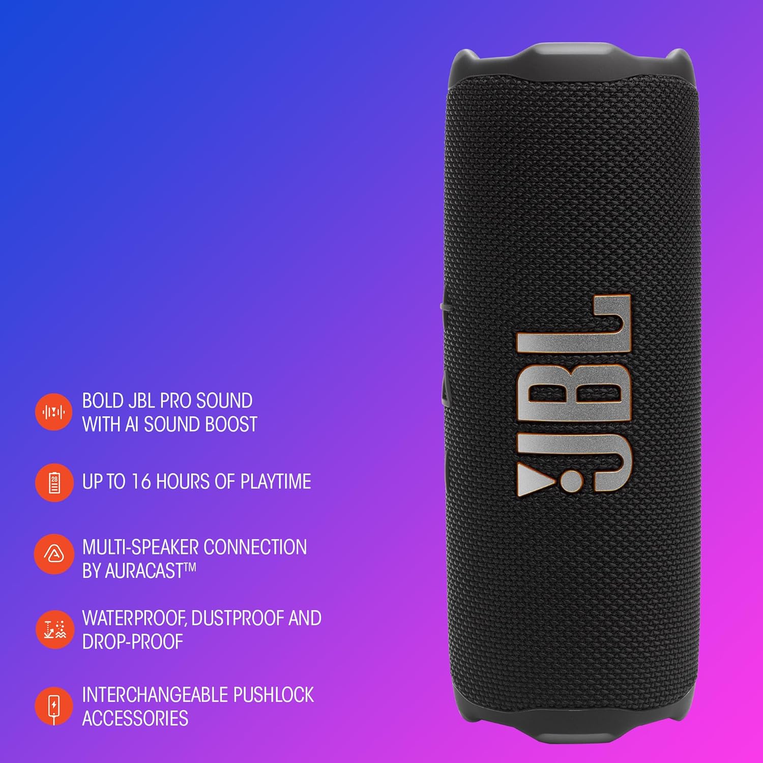 JBL Flip 7 - Blue Speaker Bluetooth