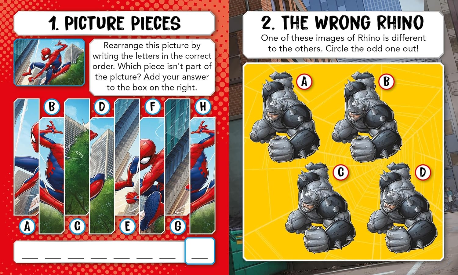 Marvel Spider-Man: 5-in-1 Advent Calendar Books