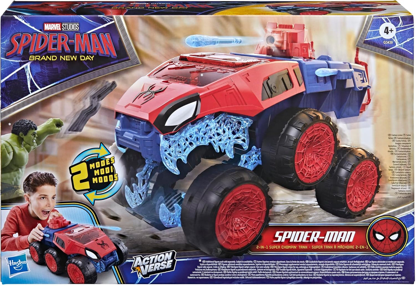 Marvel Spider-Man: Brand New Day 2-in-1 Super Chompin' Tank