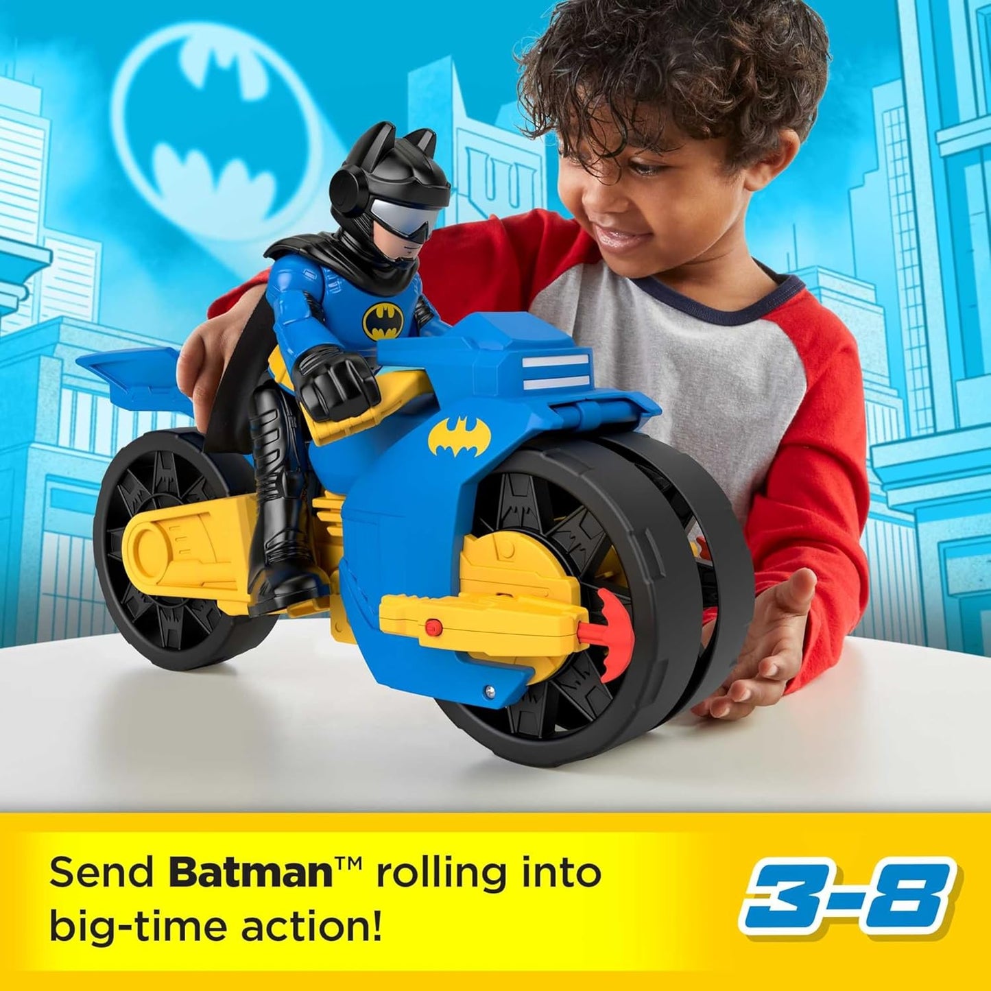 Fisher Price Imaginext DC SF Batcycle