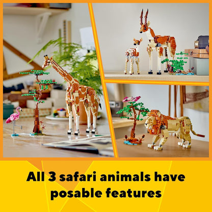 LEGO® | Creator 3-in-1: Wild Safari Animals (31150)