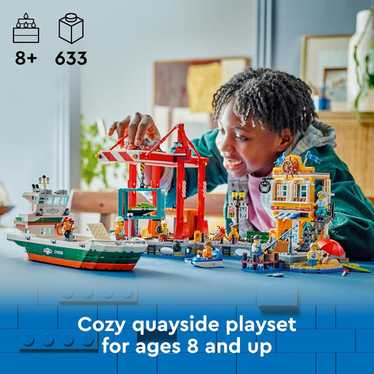 LEGO® | City: Seaside Harbor with Cargo Ship (60422)