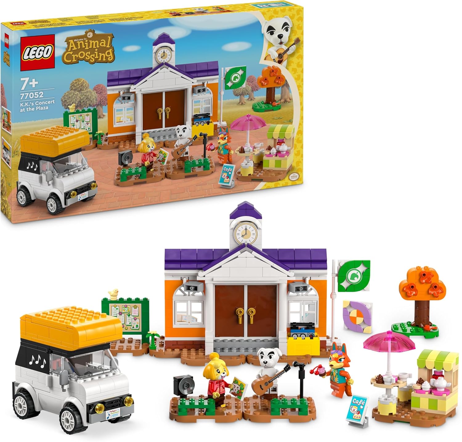 LEGO® | Animal Crossing: K.K.'s Concert at the Plaza (77052)