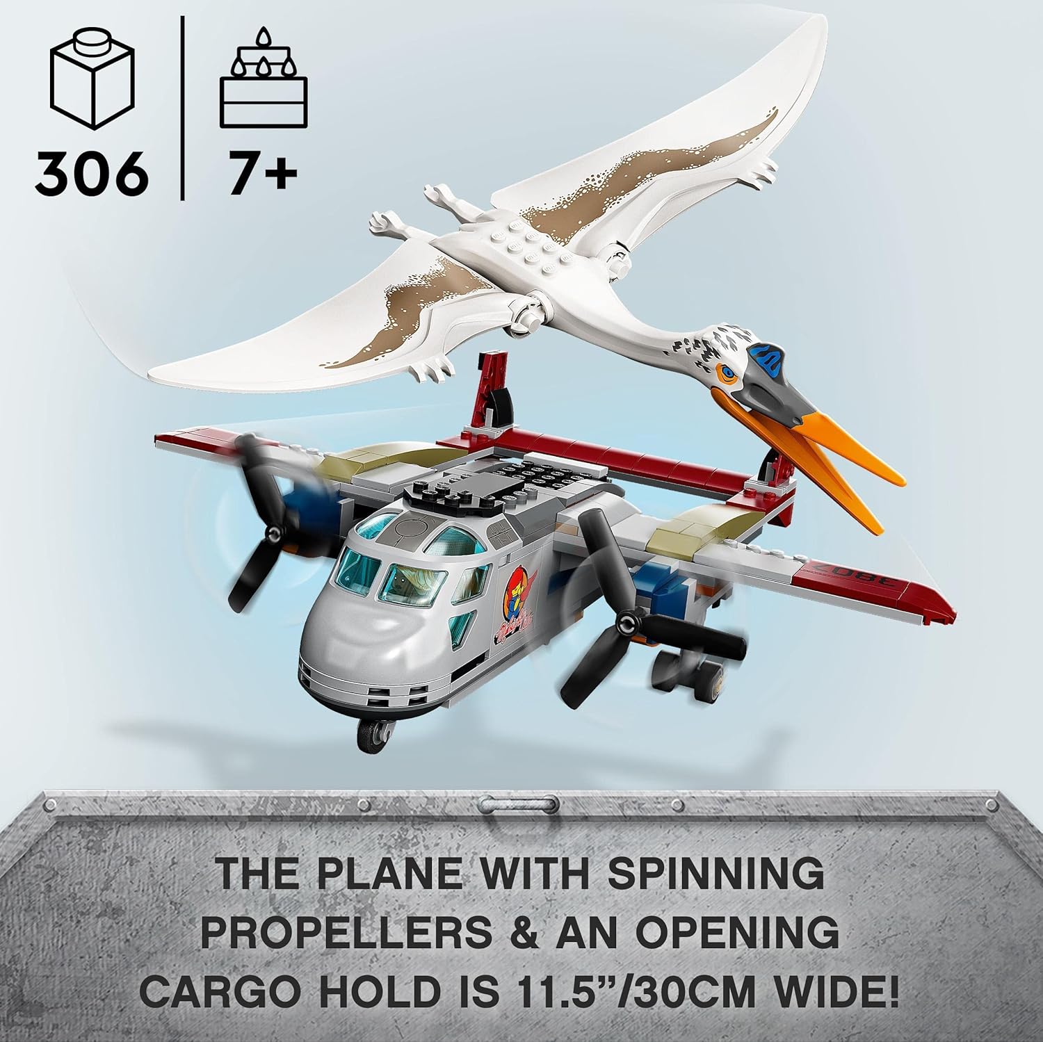 LEGO® | Jurassic World Dominion: Quetzalcoatlus Plane Ambush (76947)
