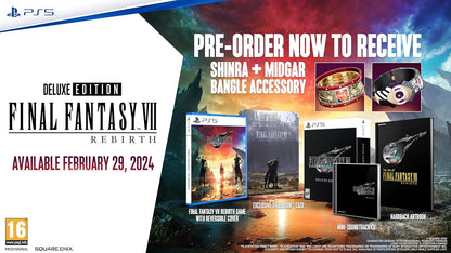 Final Fantasy VII Rebirth - Deluxe Edition (PlayStation 5)