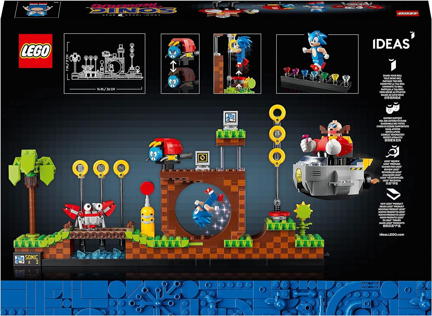 LEGO® | Sonic: Green Hill Zone (21331)