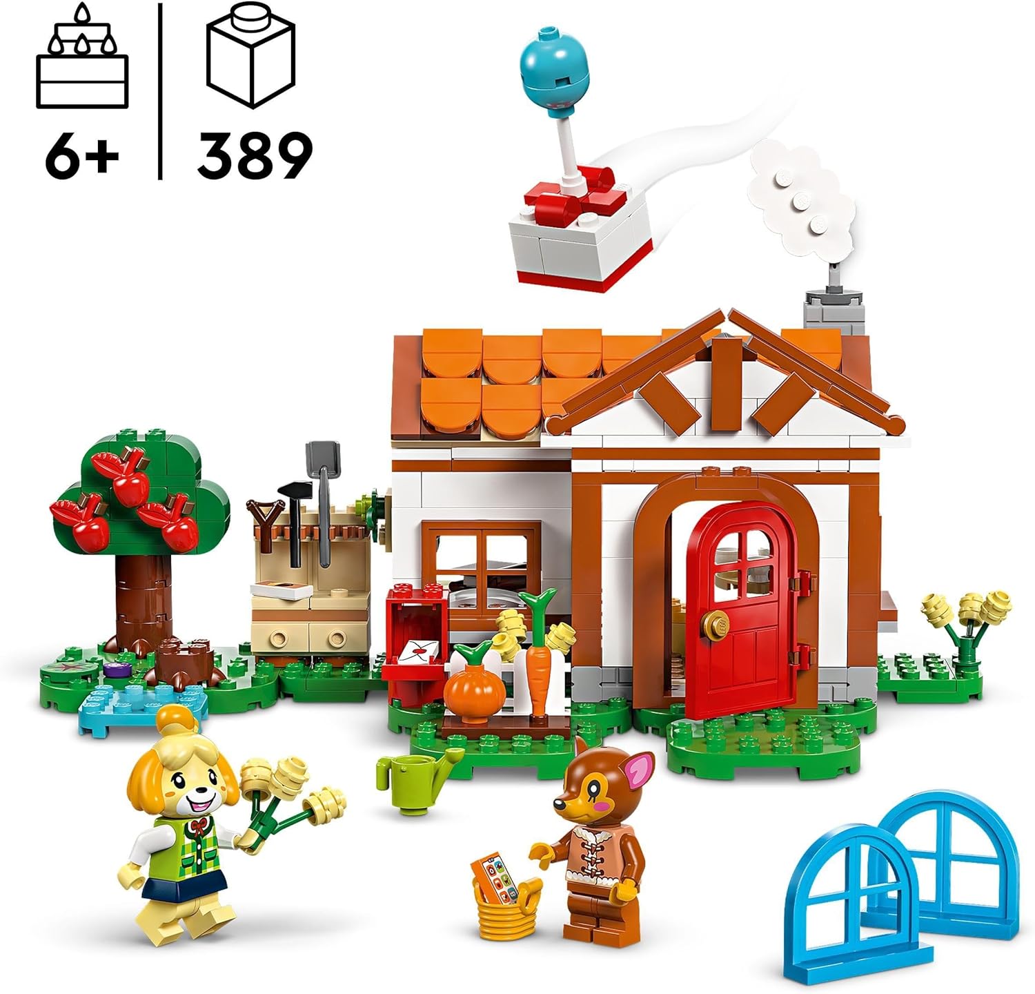 LEGO® | Animal Crossing: Isabelle's House Visit (77049)