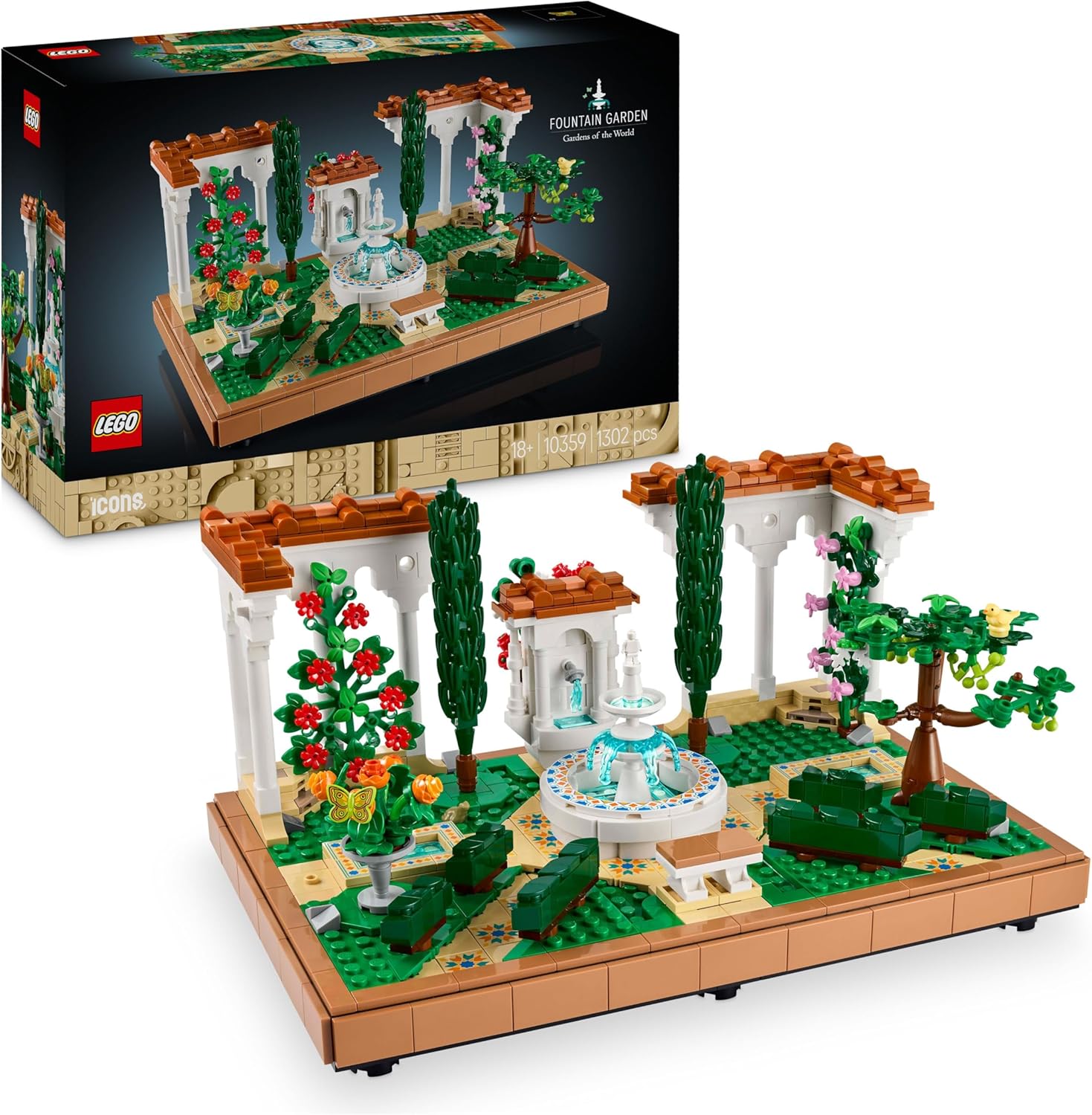LEGO® | Icons: Fountain Garden (10359)