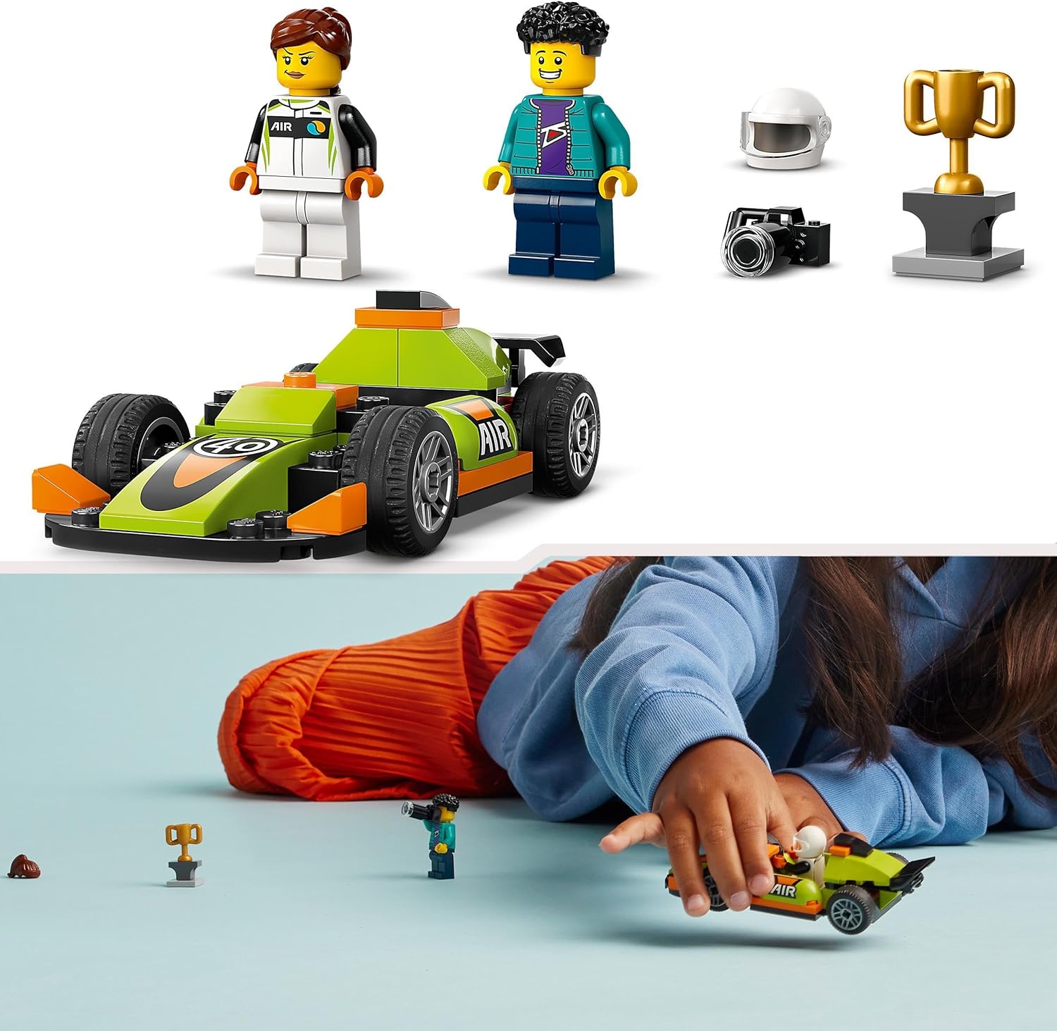 LEGO® | City: Great Vehicles - Green Race Car (60399)
