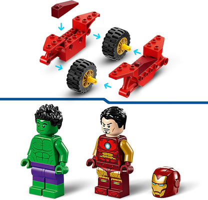 LEGO® | Marvel: Iron Man with Bike and The Hulk (76287)