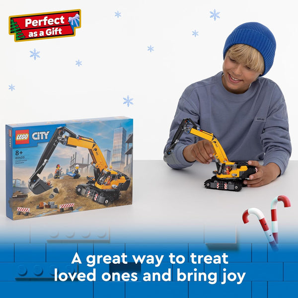 LEGO® | City: Yellow Construction Excavator (60420)