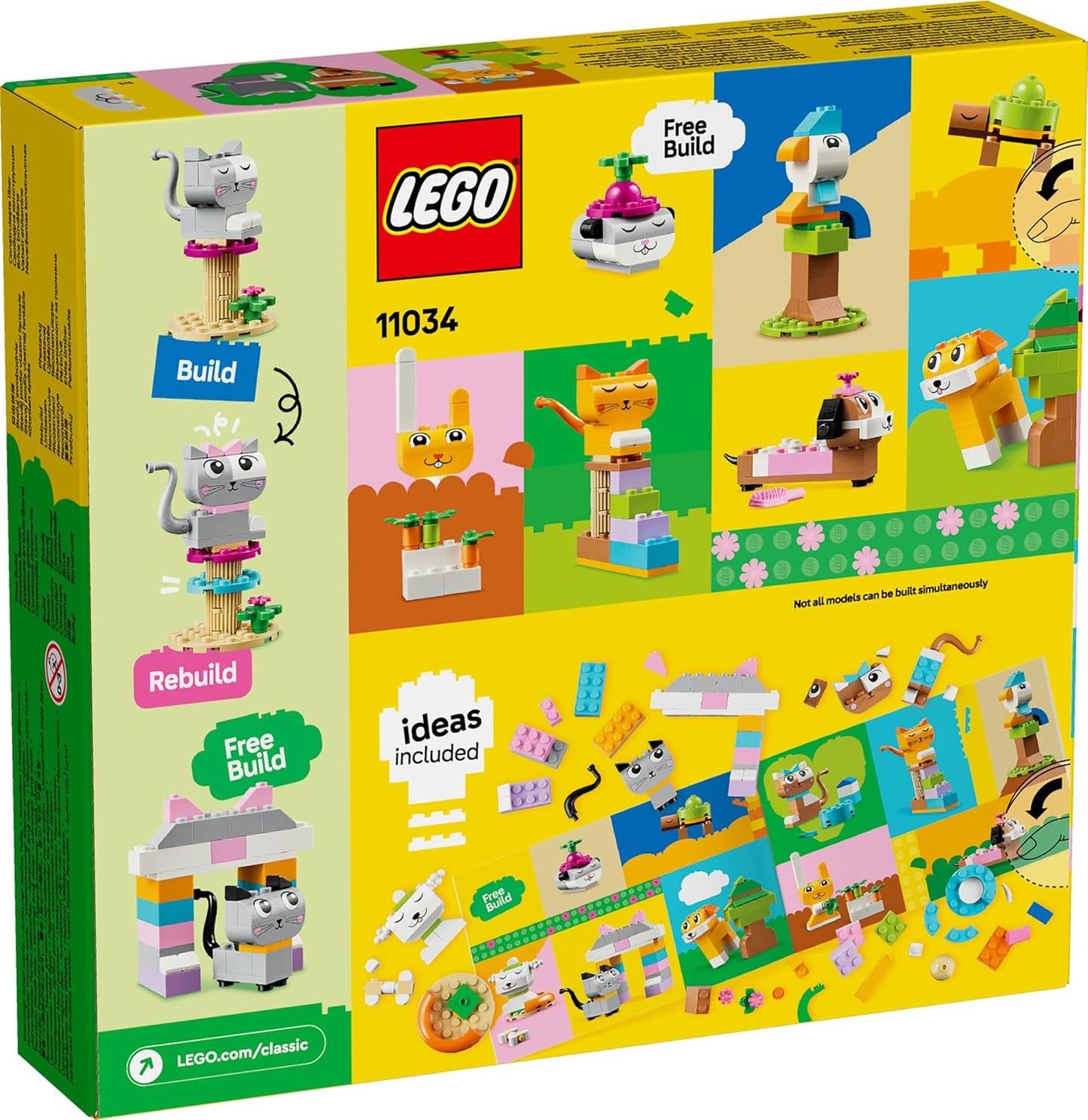 LEGO® | Classic: Creative Pets (11034)