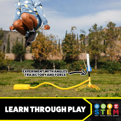 Stomp Rocket Jr. Glow Rocket Set - 4 Rockets