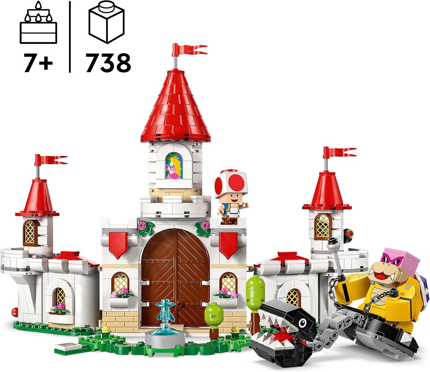 LEGO® | Super Mario: Battle with Roy at Peach's Castle (71435)