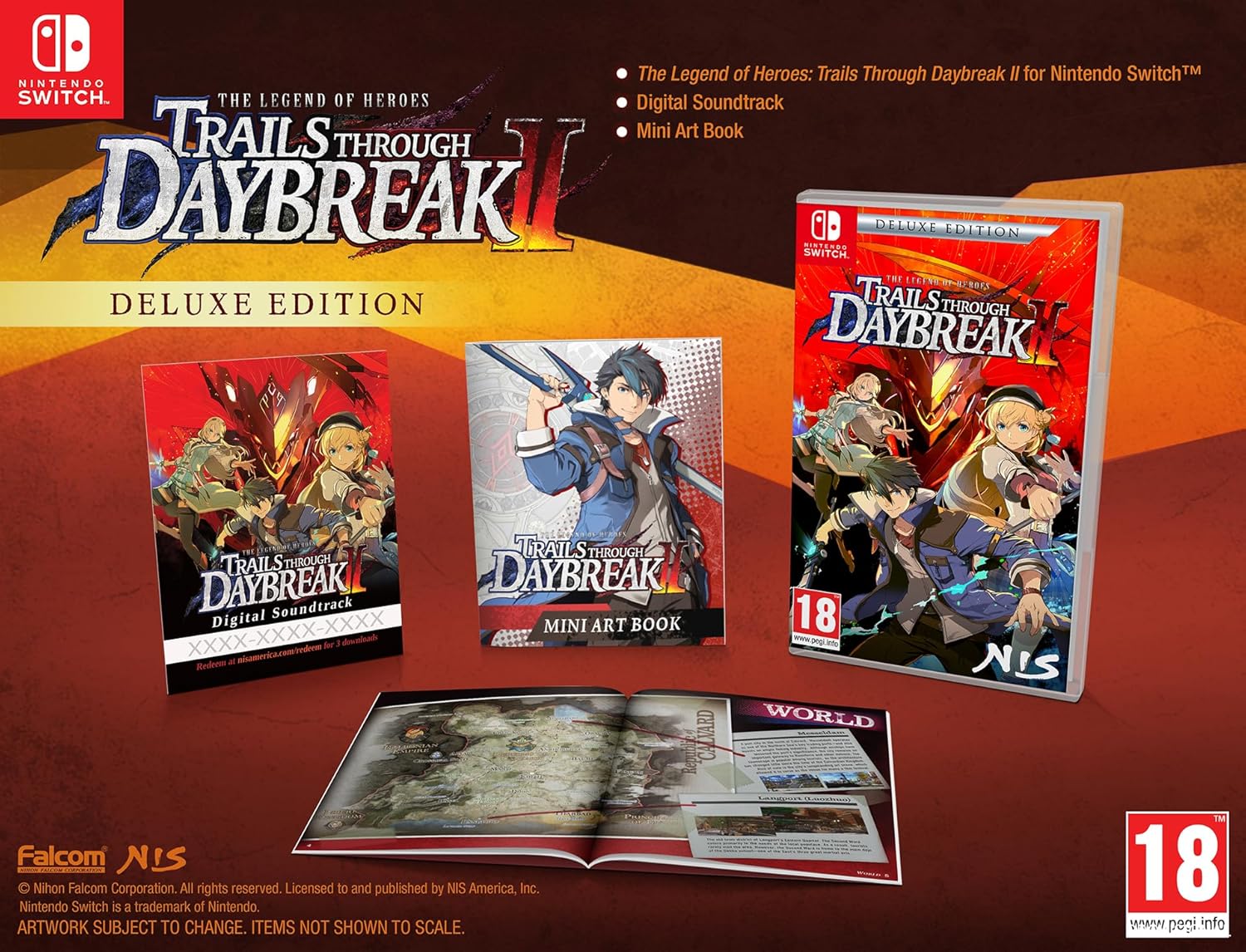 The Legend of Heroes: Trails through Daybreak II Deluxe Edition (Nintendo Switch)