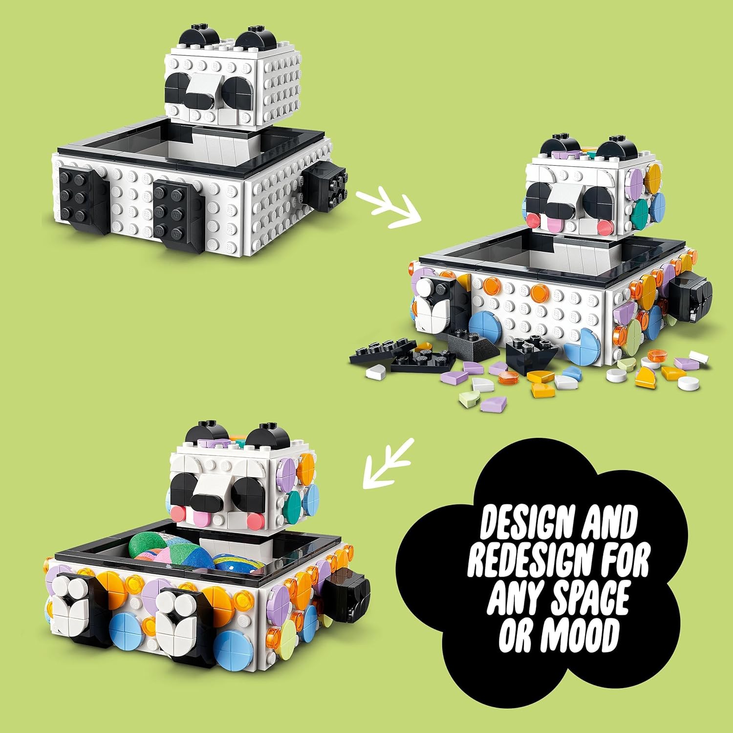 LEGO® | DOTS: Cute Panda Tray (41959)
