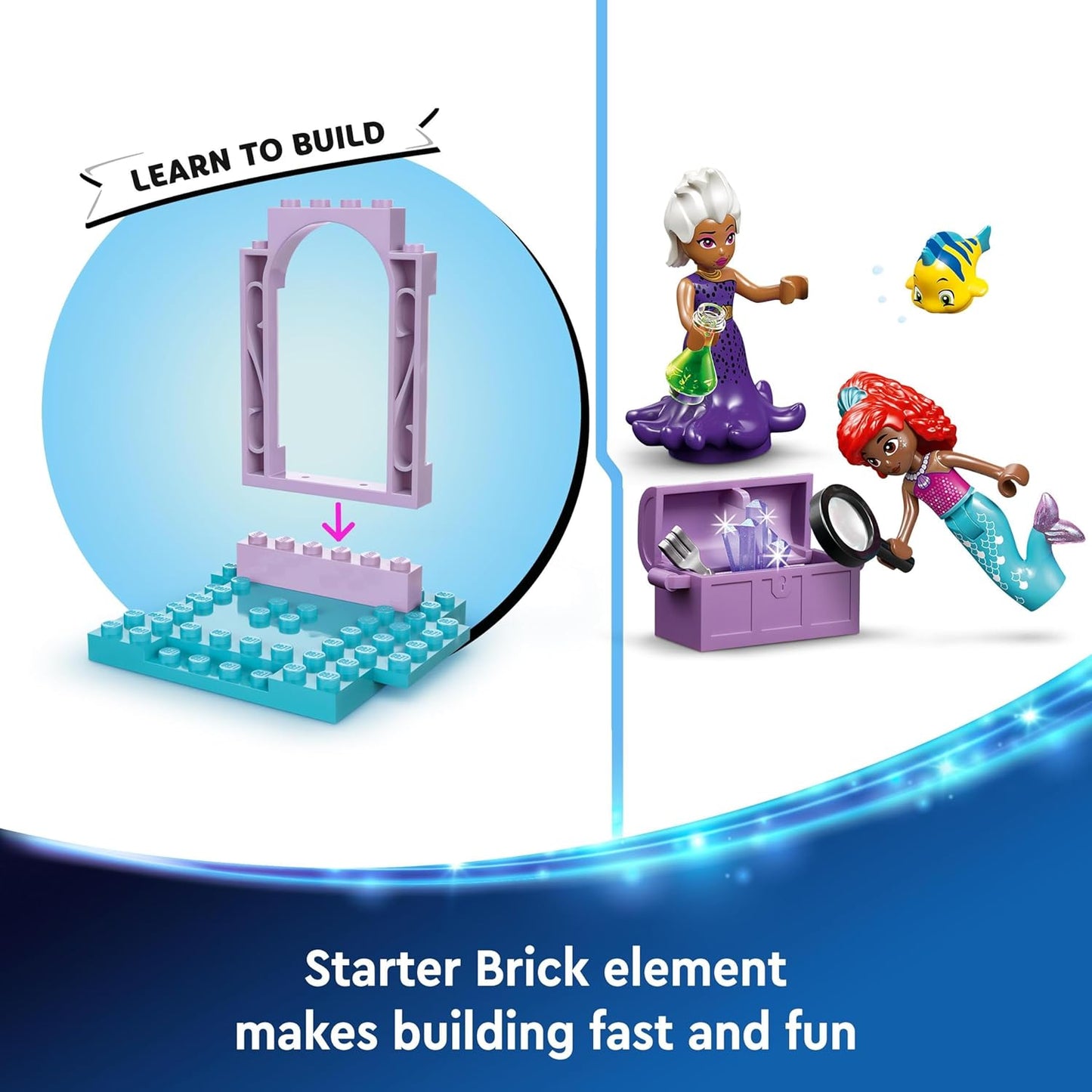 LEGO® | Disney: Ariel's Crystal Cavern (43254)
