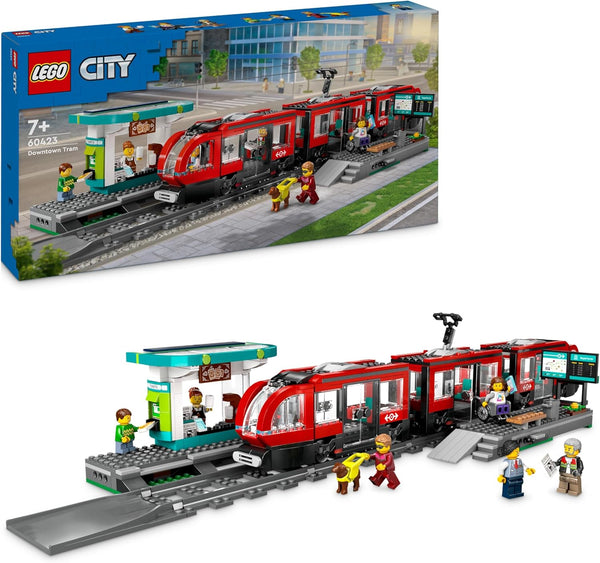 LEGO® | City: Downtown Streetcar and Station (60423)
