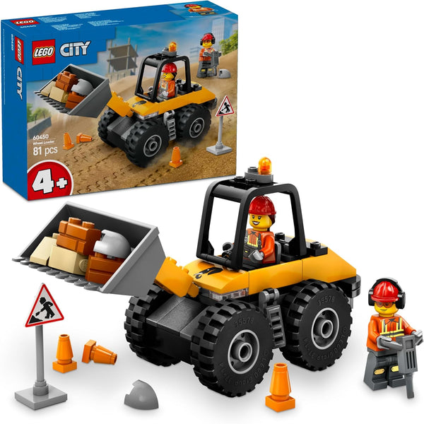 LEGO® | City: Yellow Construction Wheel Loader (60450)