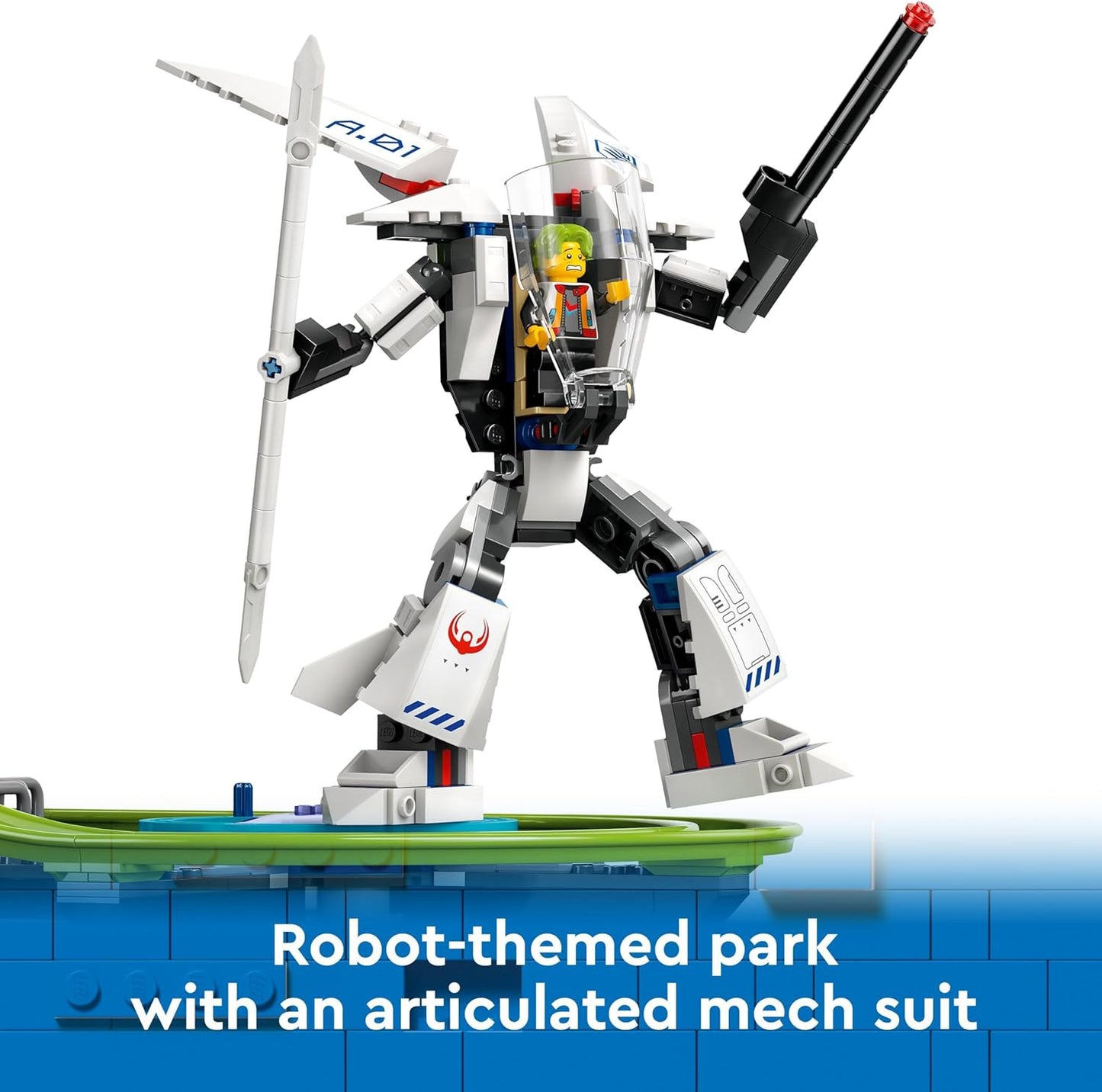 LEGO® | City: Robot World Roller-Coaster Park (60421)