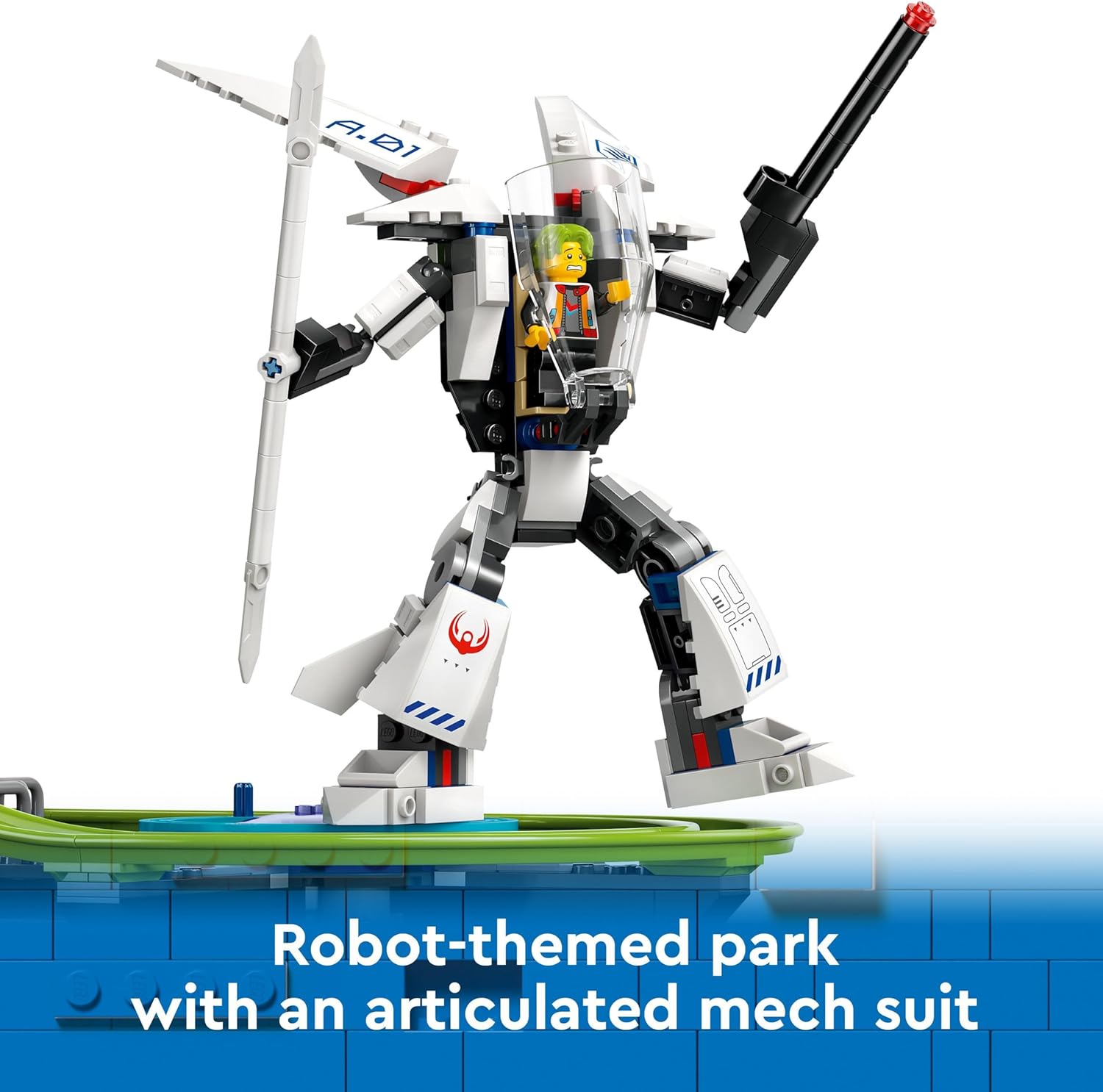 LEGO® | City: Robot World Roller-Coaster Park (60421)