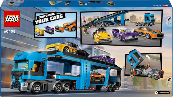 LEGO® | City: Car Transporter Truck with Sports Cars (60408)