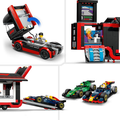 LEGO® | City: F1 Truck with RB20 & AMR24 F1 Cars (60445)