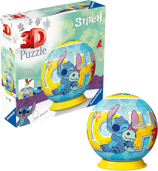 Ravensburger Stitch 3D Puzzle Ball 72pc
