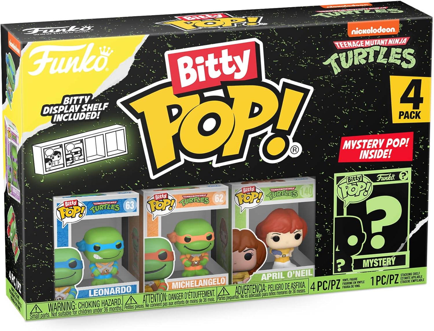 Funko Bitty POP: Teenage Mutant Ninja Turtles Comics 4 Pack Assorted