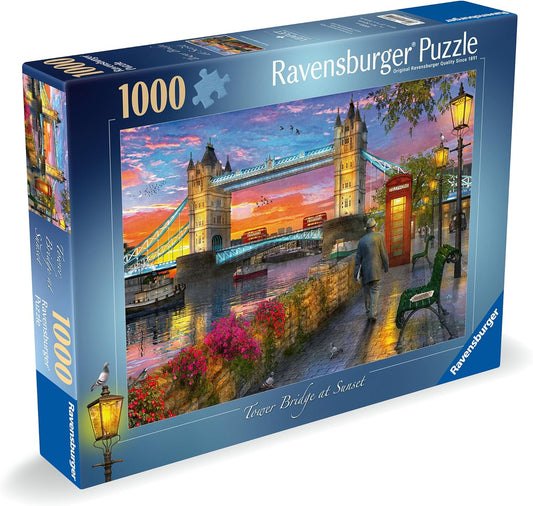 Ravensburger Tower Bridge at Sunset 1000pc Puzzle