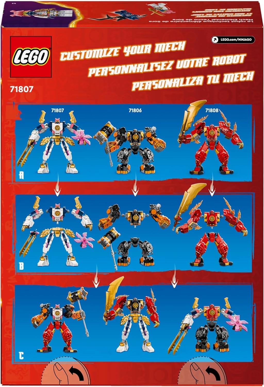 LEGO® | Ninjago: Sora's Elemental Tech Mech (71807)