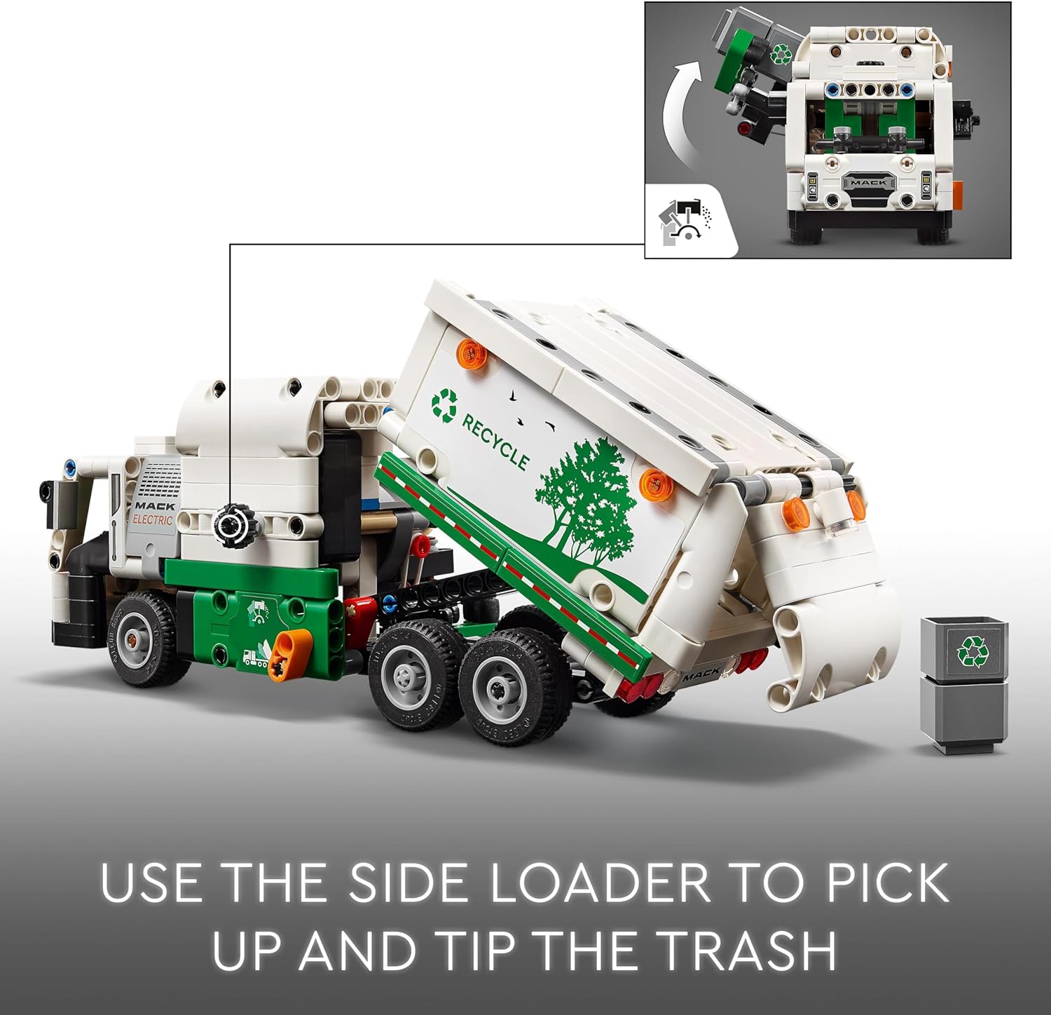 LEGO® | Technic: Mack LR Electric Garbage Truck (42167)