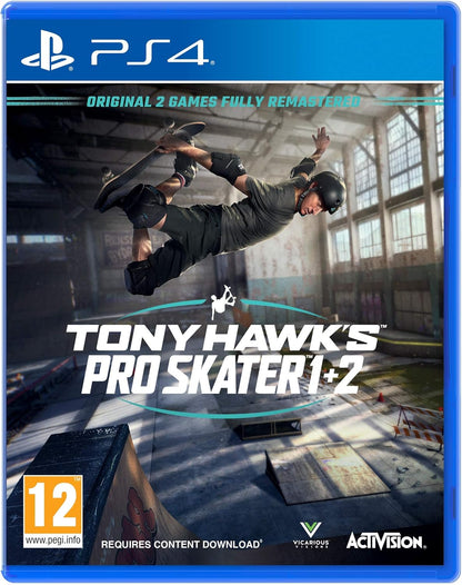 Tony Hawk's Pro Skater 1 + 2 (PlayStation 4)
