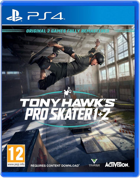 Tony Hawk's Pro Skater 1 + 2 (PlayStation 4)