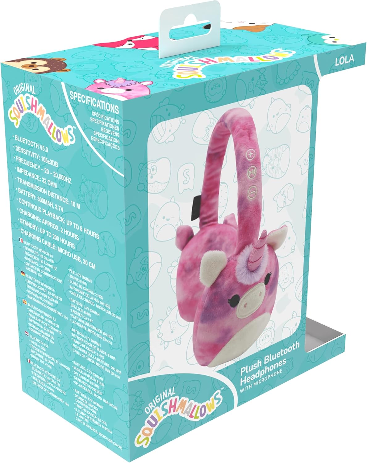 Squishmallow Lola Headphone