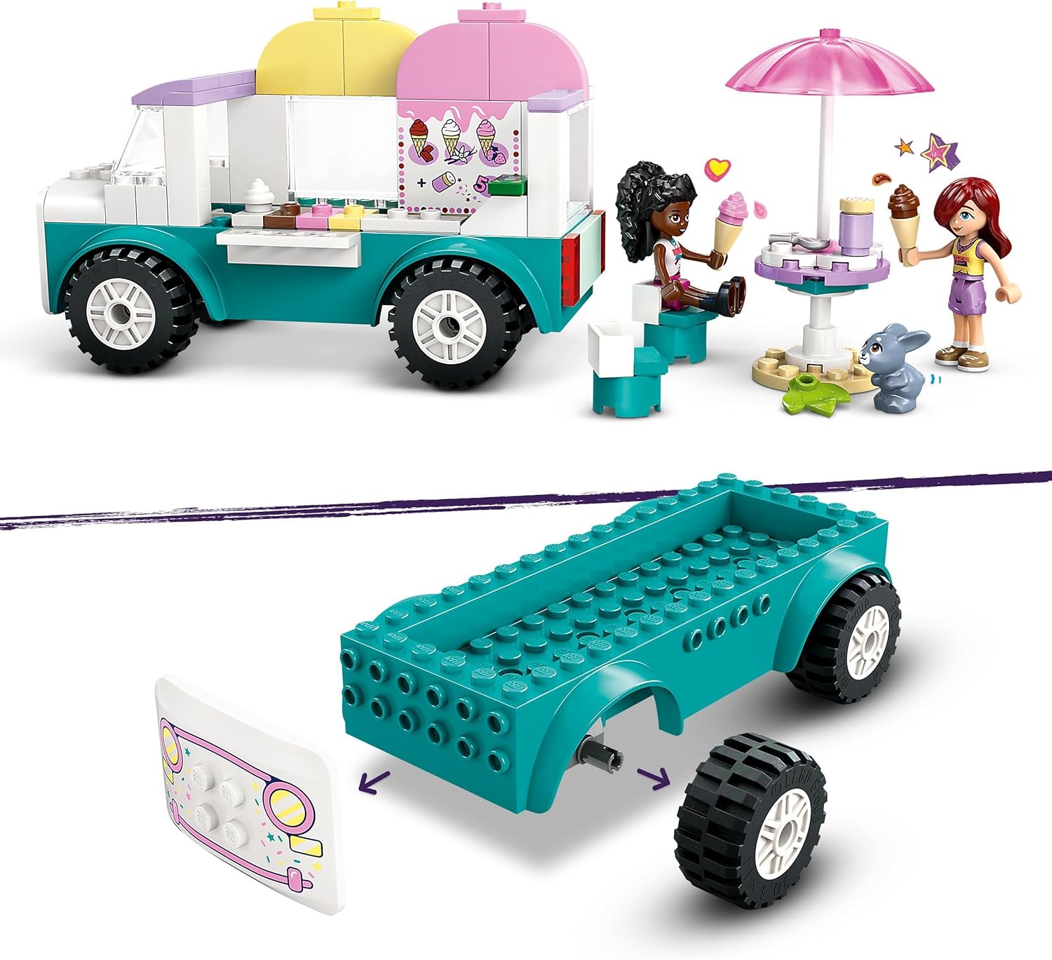 LEGO® | Friends: Heartlake City Ice Cream Truck (42644)
