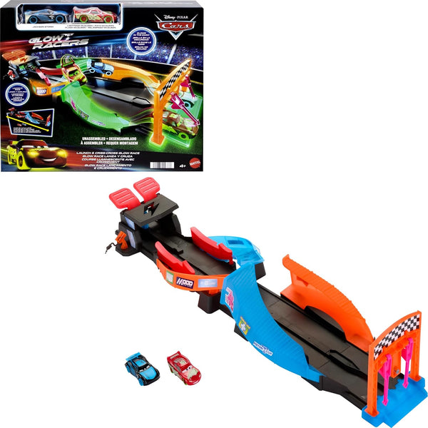 Disney Cars Night Racing Track Set