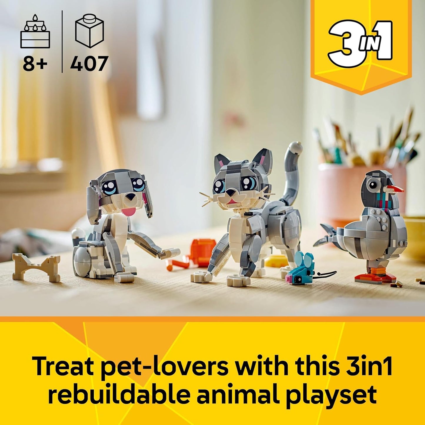 LEGO® | Creator 3in1: Playful Cat (31163)