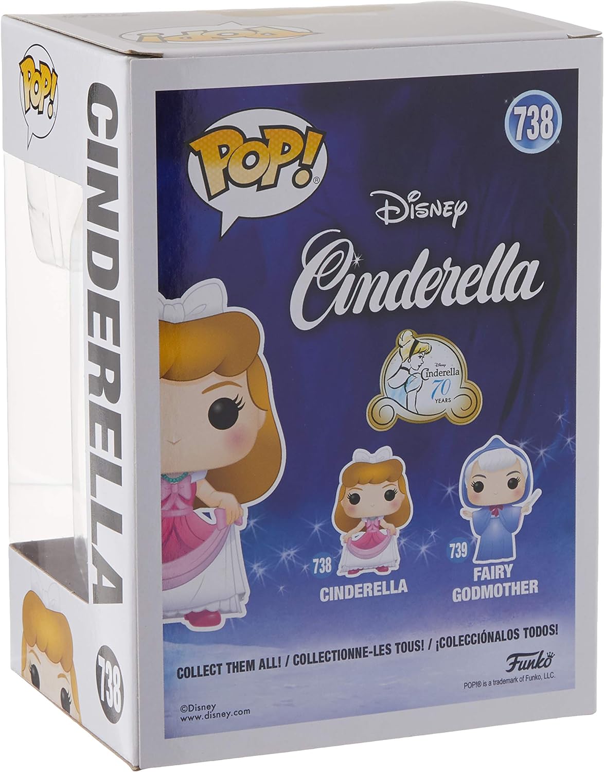 Funko POP: Disney Cinderella Pink Dress 738