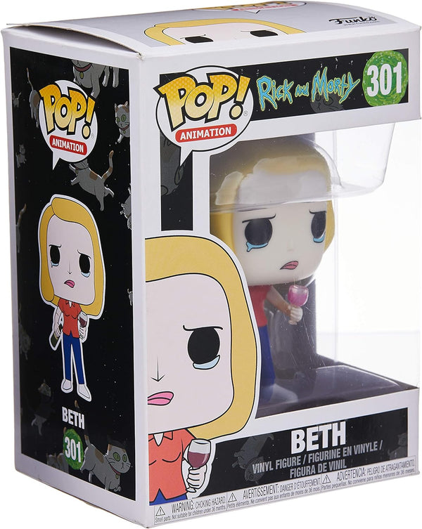 Funko POP: Rick & Morty Beth with Wine Glass 301