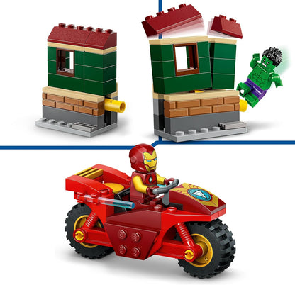 LEGO® | Marvel: Iron Man with Bike and The Hulk (76287)
