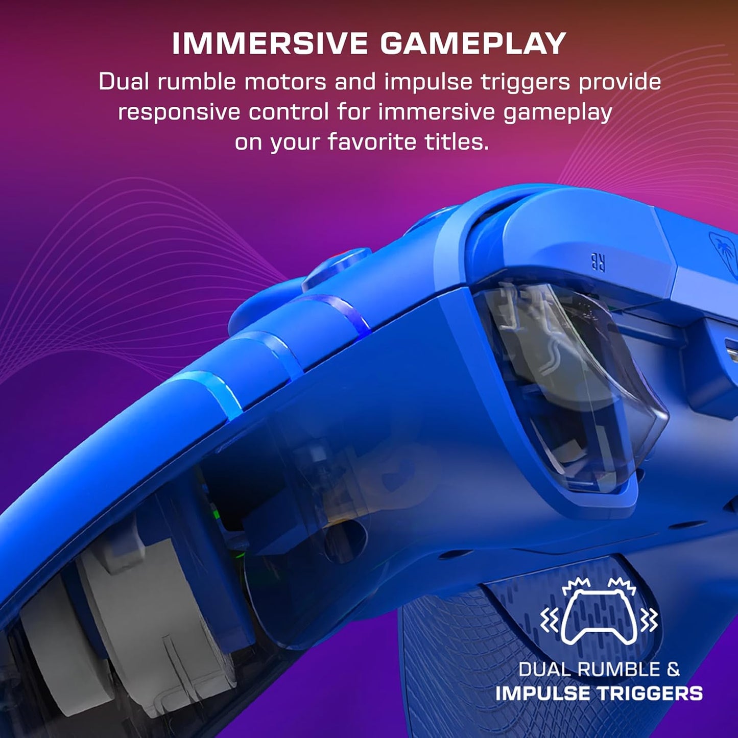 Turtle Beach Afterglow Wave Blue | Xbox Series X