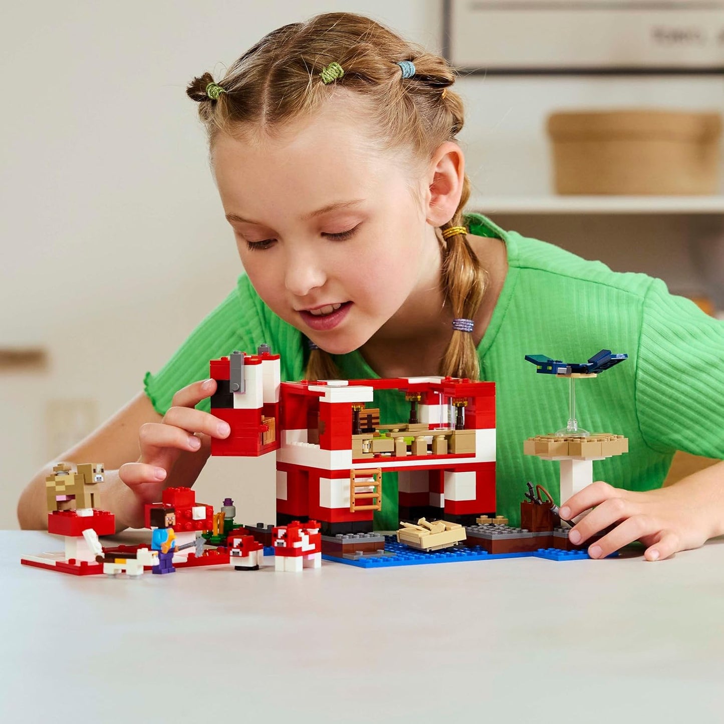 LEGO® | Minecraft: The Mooshroom House (21270)